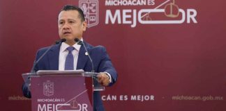 Carlos Torres Piña se separa del cargo de Fiscal General del Estado de Michoacán