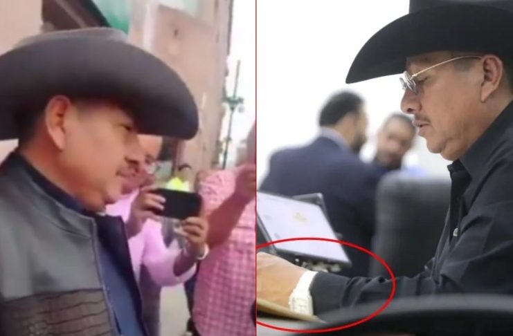 #VIDEO // “A nadie le he robado”: diputado del PT presume Rolex de $1.5 millones y Cartier de diamantes