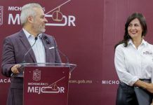 Bedolla señaló que Gaby Molina no ha pedido licencia a su cargo en la SEE