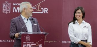Bedolla señaló que Gaby Molina no ha pedido licencia a su cargo en la SEE