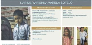 Madre vende a niña de 8 años; dos meses después Karime sigue desaparecida