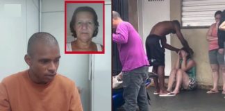 #VIDEO //Así fingió consolar a su esposa antes de ser detenido por haber matado a su suegra de 38 puñaladas