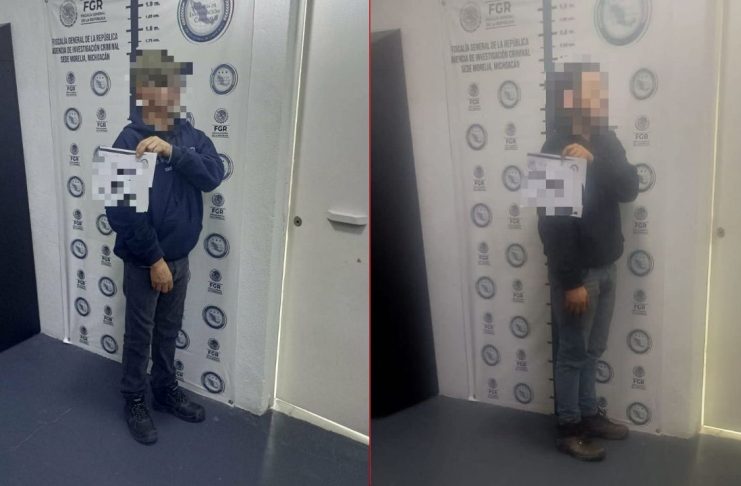 Detienen en Morelia a dos hombres en posesión de tractocamión robado