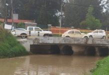 Ríos y drenes de Morelia mantienen niveles elevados tras lluvias del lunes