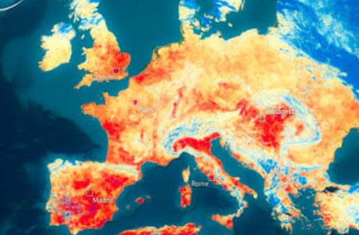 Europa se asfixia bajo temperaturas de 40 grados