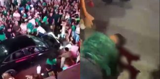 #VIDEO // Atropellan a multitud de aficionados en Los Cabos durante festejo mundialista; reportan 17 heridos