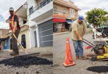 ¡Mejoras viales! Arranca campaña permanente de bacheo en Jiquilpan