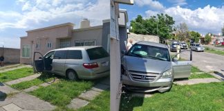 Choque entre vehículos deja dos mujeres lesionadas en La Piedad