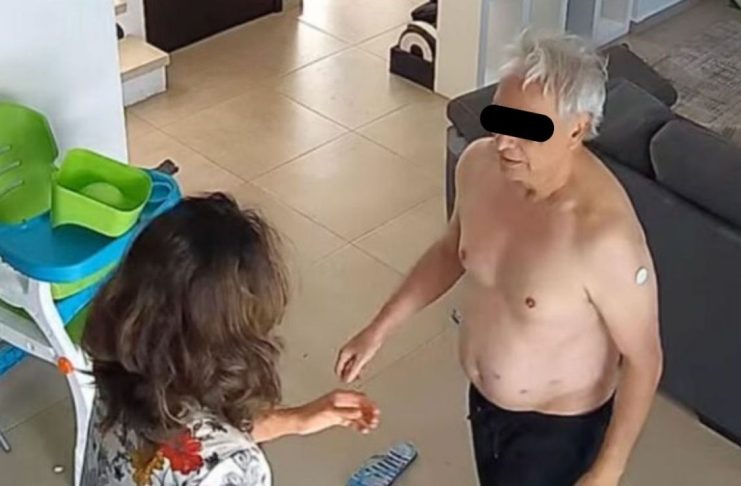 #VIDEO // Exdirector de Pemex golpeando a su esposa; ella pide ayuda a Sheinbaum