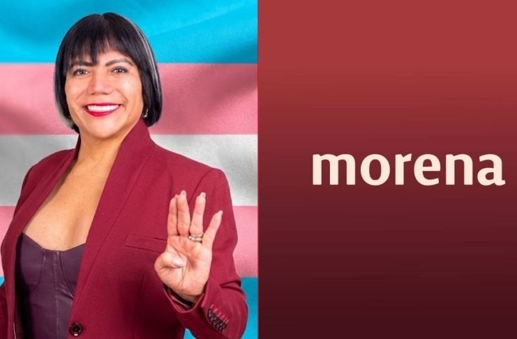 Salma Luévano se registra en Morena: Busca ser la primera gobernadora trans en Aguascalientes para 2027