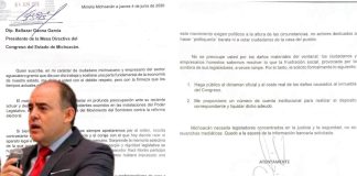 Empresario uruapense se dice dispuesto a pagar presuntos daños al Congreso; pide transparentar monto y cuenta para depósito