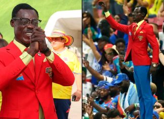 Lumumba Vea: El hincha congoleño que apoya a su selección como estatua
