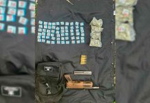 Delincuentes abandonan mochila con arma, cartuchos y droga, en Zamora