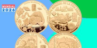 Lanzan moneda de oro de 25 pesos con ajolote por el Mundial 2026; podría valer hasta 19 mil pesos