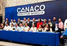 Morelia firma Pacto con Canaco para impulsar seguridad, financiamiento y menor burocracia