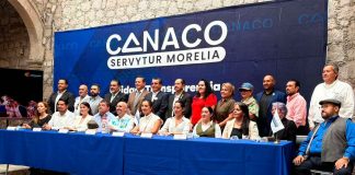 Morelia firma Pacto con Canaco para impulsar seguridad, financiamiento y menor burocracia