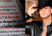 “Dedícate a la música”: narcomanta deja fuerte amenaza contra Eduin Caz, vocalista de Grupo Firme