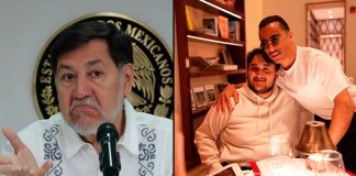 Noroña tacha de “miserables” las críticas contra el hijo de AMLO por visitar lujoso restaurante en la CDMX