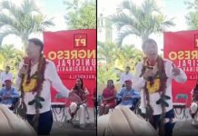 #VIDEO // “Andamos valiendo madres”: Noroña se molesta al notar que asistentes a su evento no hablan español