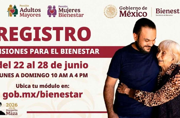 Pensión y Mujeres Bienestar: anuncian fechas de registro y entrega de tarjetas