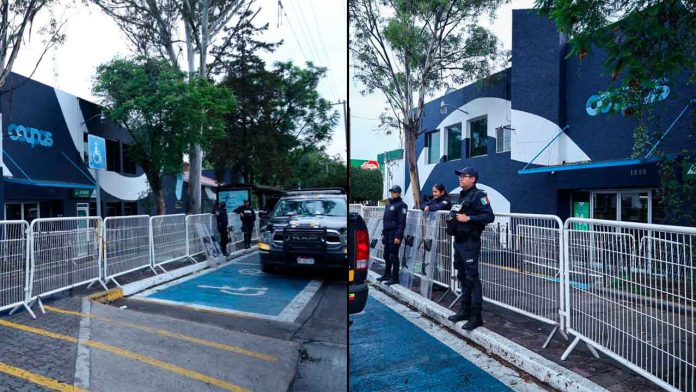policia-resguarda-instalaciones-ooapas-amenaza-toma-morelia