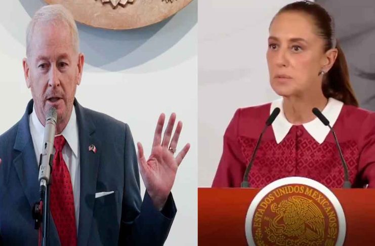 “Los asuntos de México corresponden a los mexicanos”: Sheinbaum responde al embajador de EU