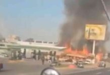 Explosión e incendio de pipa paralizan la circulación en la carretera México–Zacatepec este sábado