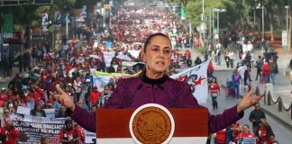 Sheinbaum cuestiona movilización de la CNTE hacia el Estadio Ciudad de México