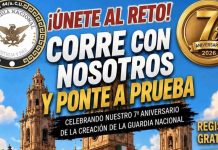 Gobierno Municipal de Zitácuaro se suma a la celebración del 7.º Aniversario de la Guardia Nacional