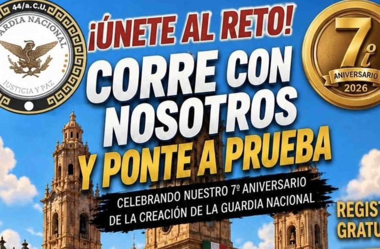 Gobierno Municipal de Zitácuaro se suma a la celebración del 7.º Aniversario de la Guardia Nacional