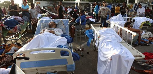 Suben a mil 400 los muertos y a 50 mil los desaparecidos por sismos en Venezuela