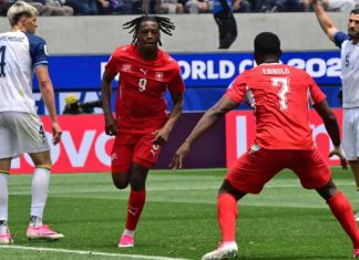 Suiza golea a Bosnia y Herzegovina y toma el liderato del Grupo B