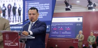 Torres Piña reporta baja en homicidios y golpes a estructuras criminales en Michoacán