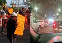 #VIDEO // Bloquean vecinos el Libramiento Norte de Morelia por falta de agua en sus colonias