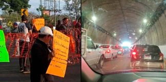 #VIDEO // Bloquean vecinos el Libramiento Norte de Morelia por falta de agua en sus colonias
