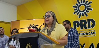 PRD Michoacán reconoce incomodidad por permanencia de Brissa Arroyo en el Grupo Parlamentario