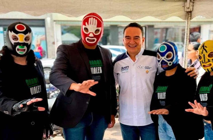 Carlos Soto pone en marcha la campaña “Luchadores Viales” para fortalecer la cultura de la movilidad segura