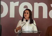 Gladyz Butanda respalda reestructurar policías municipales en Michoacán para evitar que se coludan con el crimen
