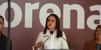 Gladyz Butanda respalda reestructurar policías municipales en Michoacán para evitar que se coludan con el crimen