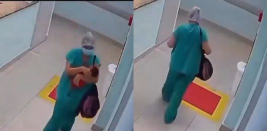 #VIDEO // Sospechas en maternidad: frustran presunto intento de llevarse a una recién nacida