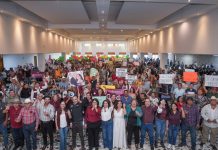 Gladyz Butanda pisa fuerte en La Piedad; reúne a más de mil 500 personas en defensa de la transformación