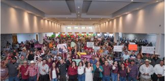 Gladyz Butanda pisa fuerte en La Piedad; reúne a más de mil 500 personas en defensa de la transformación