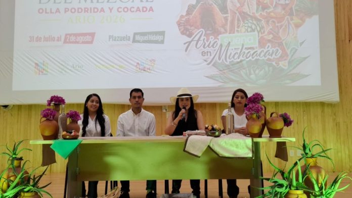 Ario de Rosales se alista para la Expo Feria del Mezcal, Olla Podrida y Cocada 2026