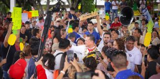 Torres Piña conoce la Tierra Caliente y escucha de frente a quienes la hacen producir