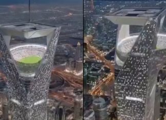 #VIDEO // Arabia sorprende con el estadio que parece imposible