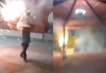 #VIDEO // Pirotecnia convierte una fiesta tradicional en escena de tragedia