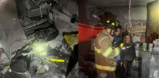 Sofocan incendio en barbería de Morelia; no hay lesionados