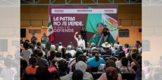 Une Gladyz Butanda más de 27 mil voces en defensa de la transformación