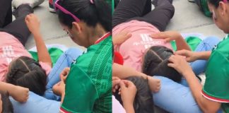#VIDEO // Un video en el Fan Fest desata polémica tras revisión sanitaria a dos menores