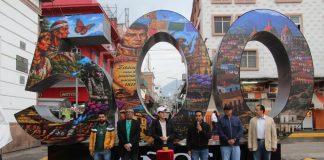 Toño Ixtláhuac inaugura el 500 Monumental, símbolo que honra cinco siglos de historia de la Heroica Zitácuaro